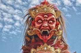 Foto Ogoh Ogoh Dewi Durga