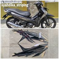 Striping Motor Honda Supra X 125 Tahun 2012